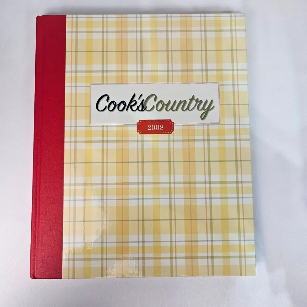 Cook's Country Annual Cookbook Set 2007 2008 2009 Hardcover Recipe Books